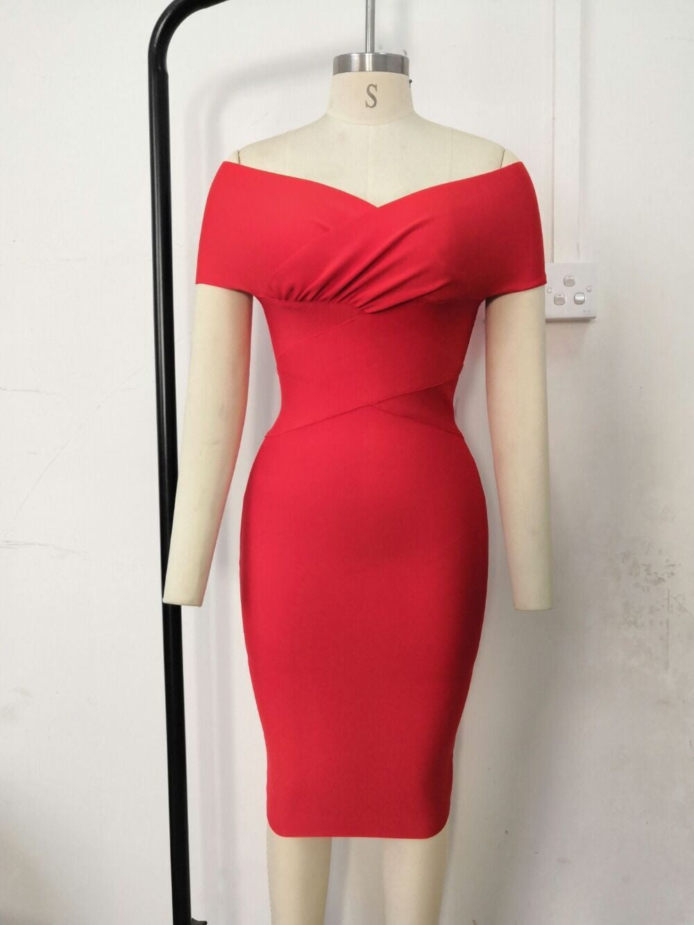 New Summer Women Bodycon Bandage Dress Sexy Off